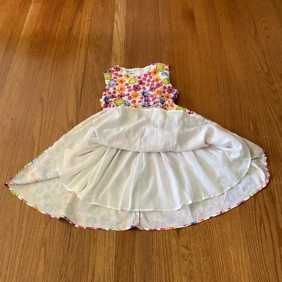 Lola + The Boys Multi Color Daisy Sleeveless Sundress - Picture 4 of 8
